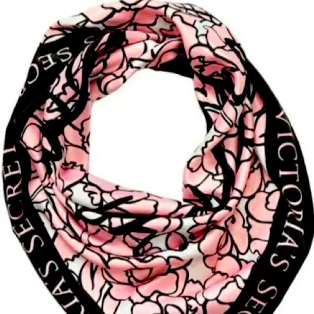 Victoria Secret scarf. Makes a great hair accessory. I wore it as a hair tie